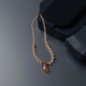 Napier Cream and Gold Necklace Classic Design